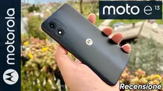 Motorola Moto E13 - Entry Level con Android 13 Go ( Recensione )