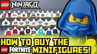 Вы можете КУПИТЬ минифигурки Ninjago Fortnite! (вроде как) 👀 Отличные новости для коллекционеров ...