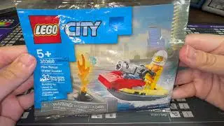 30368 Fire Rescue Water Scooter | Lego City (Real-Time Build)