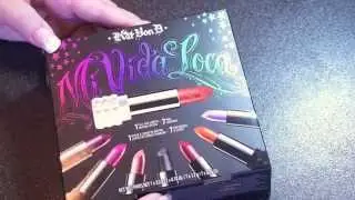 Haul: Kat Von D Mi Vida Loca Holiday 2015 Lipstick Set