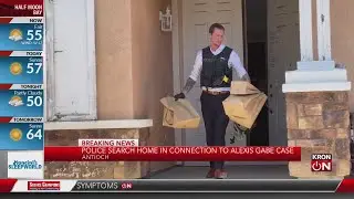 Police search home in connection to missing Alexis Gabe's case