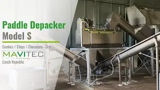 Mavitec Paddle Depacker Model S - Cookies / Chips / Chocolate - Dry - Czech Republic