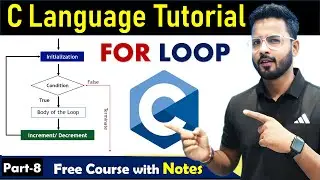 For Loop in C Language | C Language Tutorial | By Rahul Chaudhary #clanguage