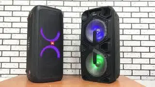 Колонка JBL Party Box 300 с колонкой Avimax LT-2011BT