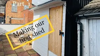 Build a wooden shed #diy #8x7x7shed #woodenshed #gardenshed