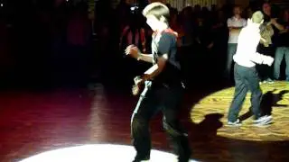 stephen winning the northern soul dance competition at blackpool tower nov 2011