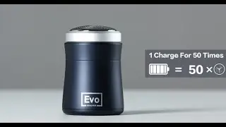 EVO SHAVER  The Smallest Travel Shaver