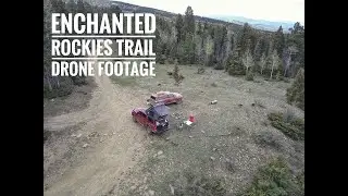 Enchanted Rockies Trail Drone Footage from 2020