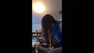 slow moody finger picking with heavy delay Lucius electric guitar jam 12 30 25
