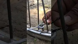 Smart Rope Lock Inside Metal Ring | Simple Trick That Works!#KnotHack#DIYClever#LifeHackShorts#Sati