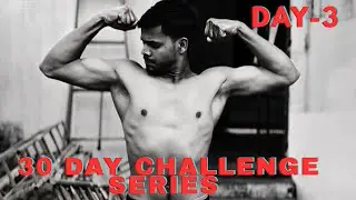Day 3 Home Workout | 30 Day Challenge Series | Beginner Fitness & Daily Routine Vlog 🔱🏋️&zwj;♂️