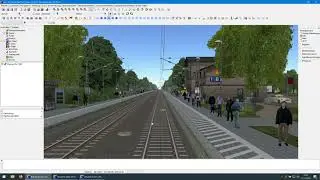 Vorschau auf die Zusi-3-Strecke Bad Bevensen - Deutsch Evern