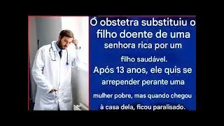 UM OBSTETRA SUBSTITUIU O FILHO DE UMA SENHORA RICA POR UM SAUD&Aacute;VEL. E DEPOIS DE 15 ANOS DECIDI ME AR