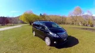 Review of Toyota Alphard 2012    3.5 V6 4WD Aero grade