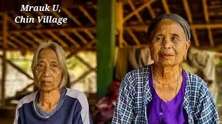 Face Tattoos of the Chin Villagers - Pan Paung Chin Village, Mrauk U,16 March 2022