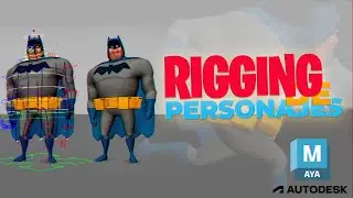Curso de Rigging de Personajes - Ejercicio Itzel Reyes