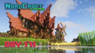 Nardcraft | DAY 171 - Starting to build the island around the void - Minecraft Stream VOD