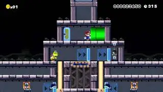 King Boo's Mystery Mansion ⚡️ by bruhhhhhh ⚡️ SUPER MARIO MAKER Raw GAMEPLAY