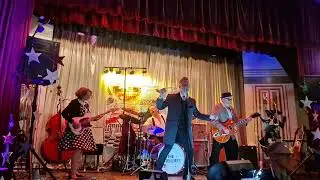 Billy Scott and The Satellites blasting off with Cliff at Stavely