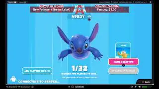 GRINDING FOR A NEW PC Fall Guys Customs   -PS5 -  #MALESTREAMER  - GAMEPLAY ONLY