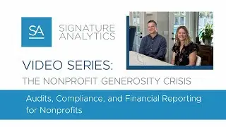 Audits, Compliance and Financial Reporting for NonProfits