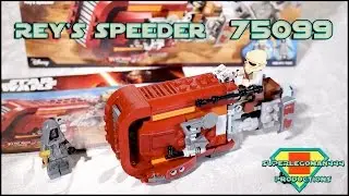 Lego Star Wars 75099 Rey's Speeder Review