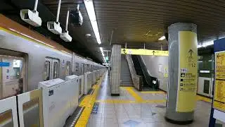 TOKYO Tatsumi Station  Relaxing Walk | ASMR 4K | 辰巳駅散歩