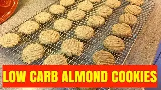 How to make ketogenic, low carb friendly almond cookies