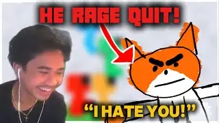 Making My Friend RAGEQUIT Over ROBLOX PICO PARK [Together]