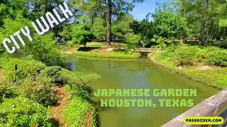Visiting The Japanese Garden, Hermann Park Houston