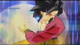 DBZ BT1 SSJ4 Goku vs SSJ4 Vegeta