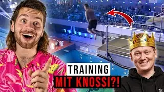 PARKOUR & TURMSPRING-TRAINING mit KNOSSEK?! Jan Schlappen reagiert auf Knossis 10m Sprung