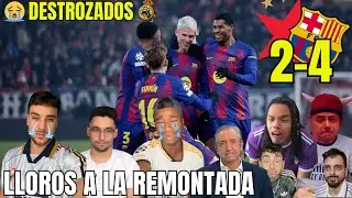 🤣😭 REACCIONES y LLOROS MADRIDISTAS ⚽ NUEVA REMONTADA DEL BARÇA CON GOLAZO DE LEWANDOWSKI Y OLMO