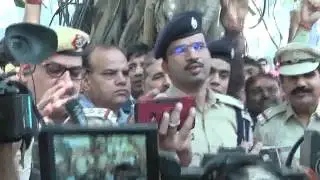 Delhi Police big Protest out side police headquarter today against atrocity lawyers