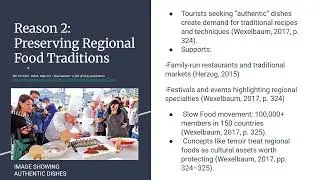 Culinary Tourism: Net Benefits Outweighing Gentrification