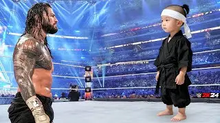 WWE 2K24 &mdash; Роман Рейнс против Кида Монка &mdash; ПОЛНЫЙ МАТЧ | WWE 21 сентября 2025 г.