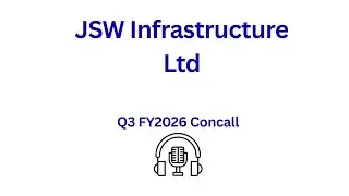JSW Infrastructure Ltd Q3 FY 2026 Earnings Conference Call