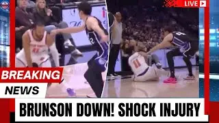 Jalen Brunson Injured! Knicks Fans Shocked &ndash; NBA Update🔴 LIVE BREAKING NEWS