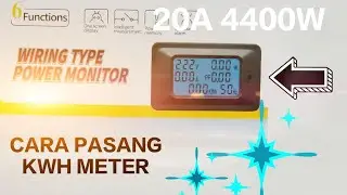CARA MEMASANG KWH METER 20A UNTUK PEMULA.@mpc57