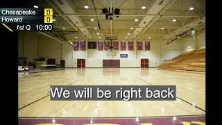 From the Archives: 2021-22 Women's Basketball vs. Chesapeake College!