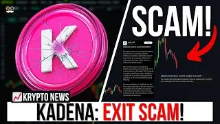 KADENA EXIT SCAM! | CEO announces END of the KDA blockchain! | -60% CRASH