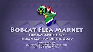 QU Athletics & QU South Africa Host Flea Market on April 22, 2014