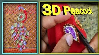 3d maggam work blouse designs cutting and stitchin
