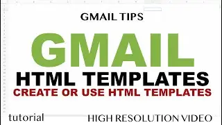 Gmail - Use HTML Templates: Email with HTML & CSS