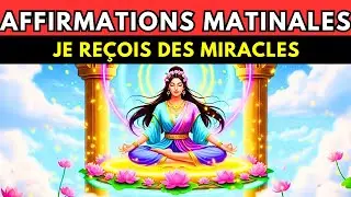 Ce Matin, Je M&rsquo;ouvre Pour Recevoir Des Miracles