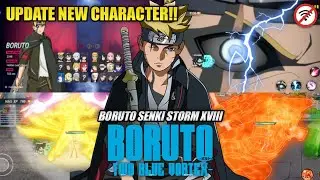 РЕЛИЗ‼️Boruto Senki: Storm XVIII Сезон 4 Мод Terbaru 2025 | Новый персонаж