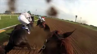Jockey Cam: GoPro Camera on Horse Jockey