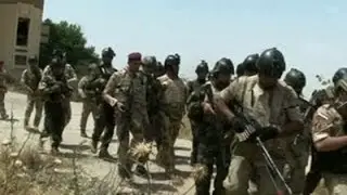 Raw: Militants Fight Government Forces in Mosul
