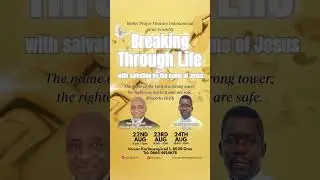 Breaking Through Life with salvation by the name of Jesus #churchprogram #bethelprayerministrygraz