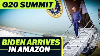 LIVE: US President Joe Biden arrives in Amazon ahead of G20 summit | World Leaders arrival |G20